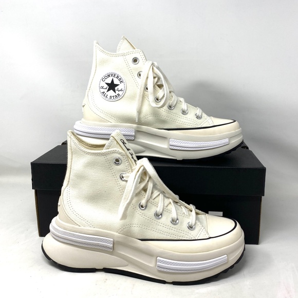 Converse Run Star Legacy CX Platform Shoes Canvas White Sneakers Women A00868C - Picture 8 of 14
